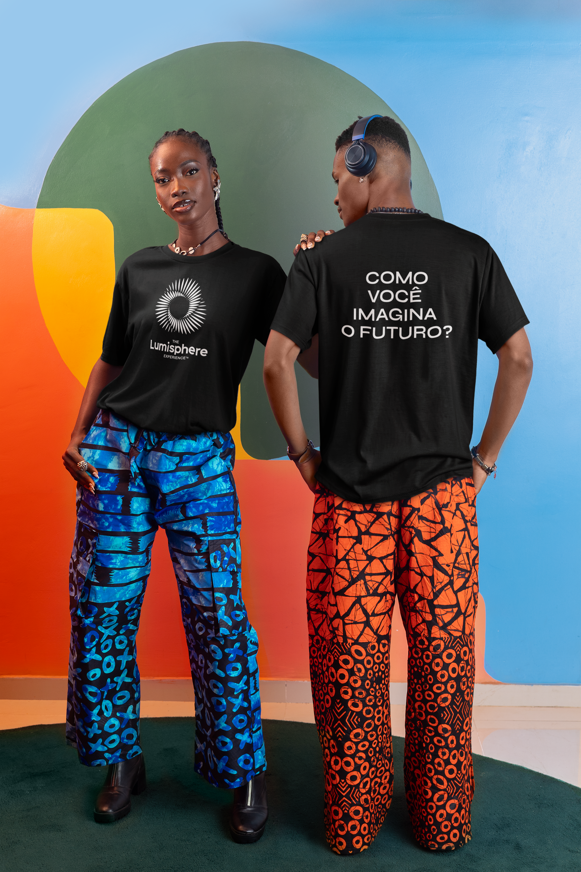 Lumisphere Experience Graphic Tee (Black - Portuguese)